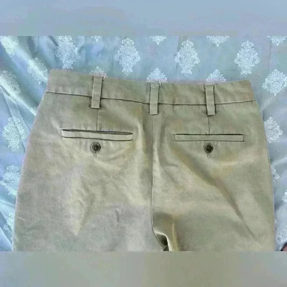 Lands End Mid Rise Classic Straight Leg Chino Ankle Pants Women’s Size 2 - Picture 2 of 10